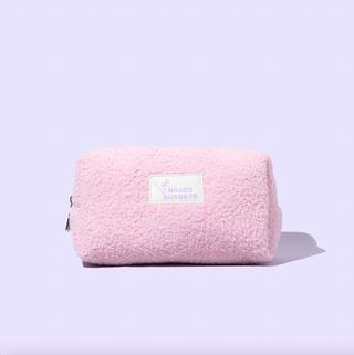 Fluffy Pink Makeup Bag